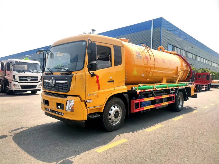 國六東風(fēng)天錦清洗吸污車