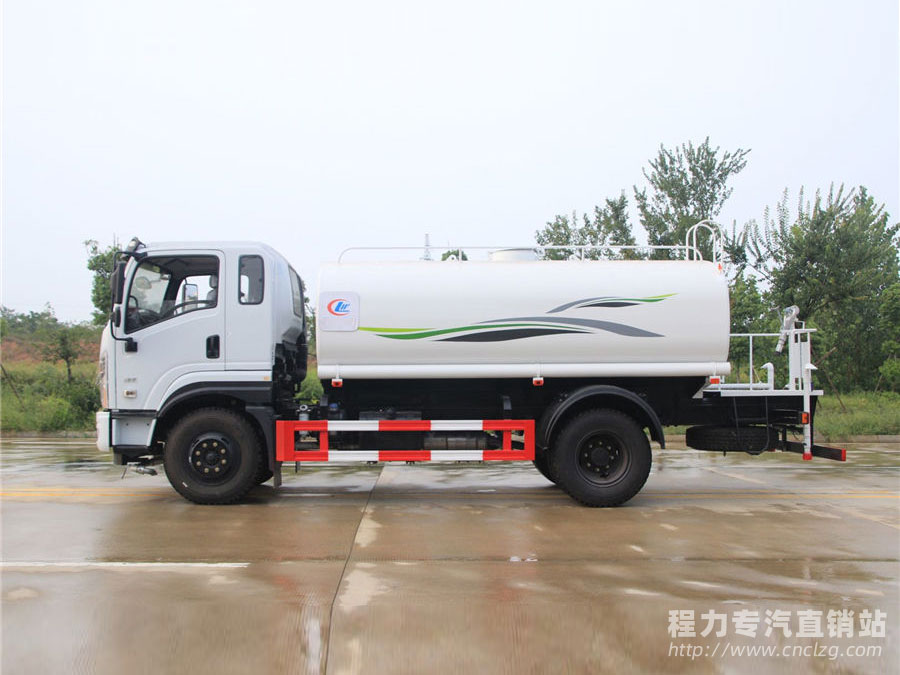 國六東風專底D1L灑水車