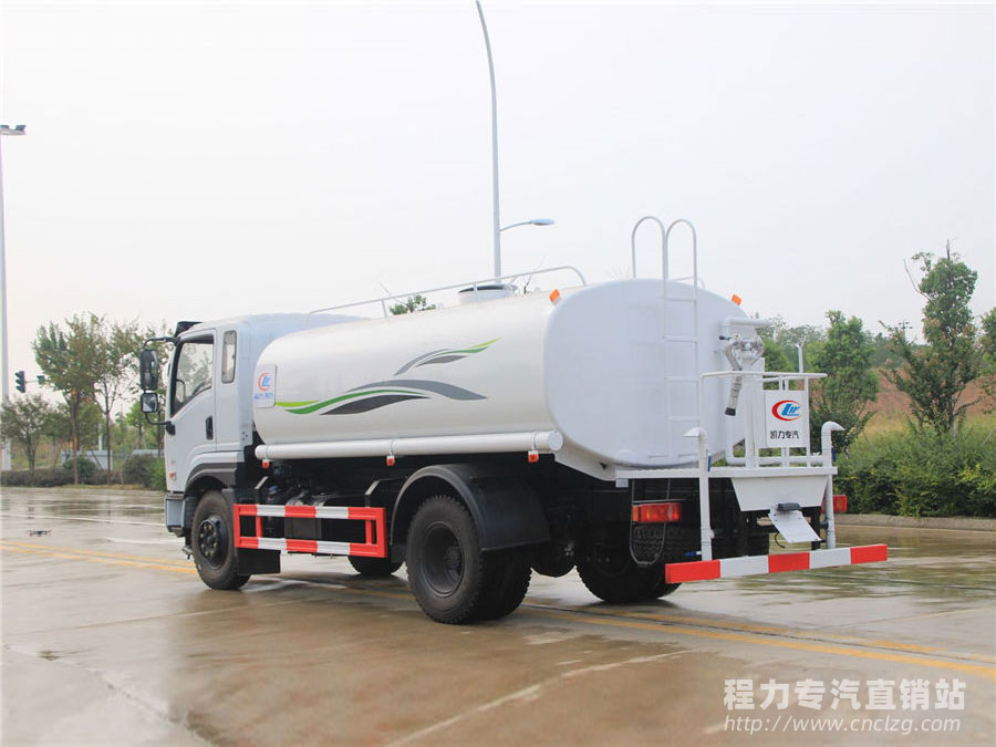 國六東風專底D1L灑水車