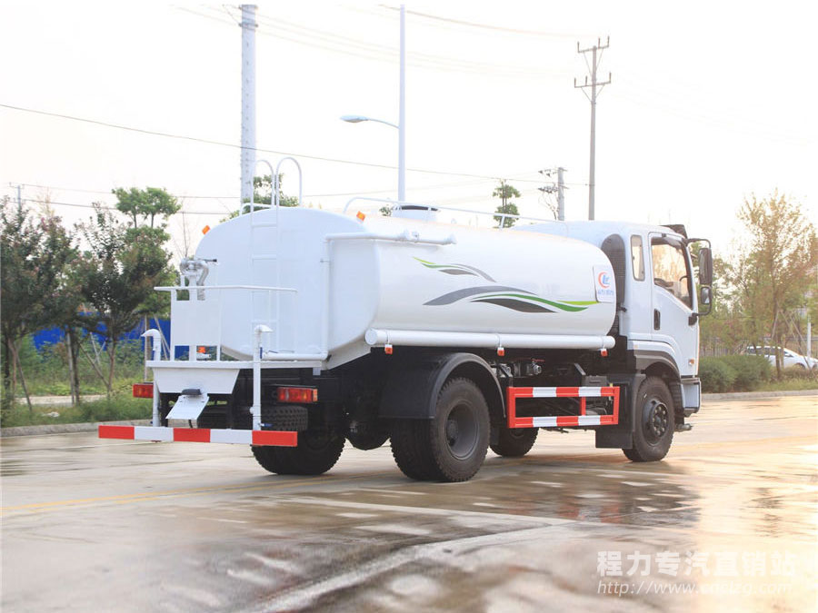 國六東風專底D1L灑水車
