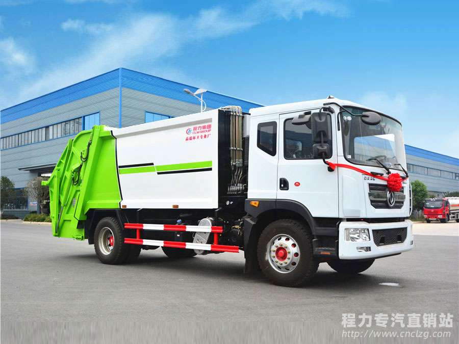 國六東風多利卡D9壓縮式垃圾車