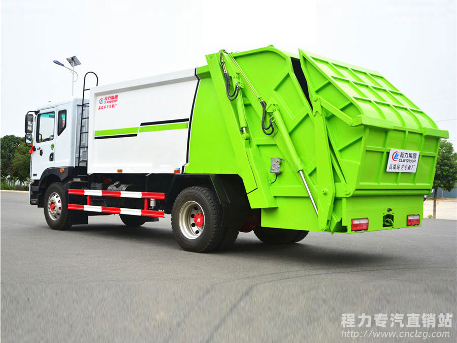 國六東風多利卡D9壓縮式垃圾車