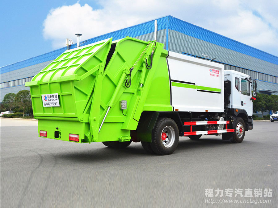 國六東風多利卡D9壓縮式垃圾車
