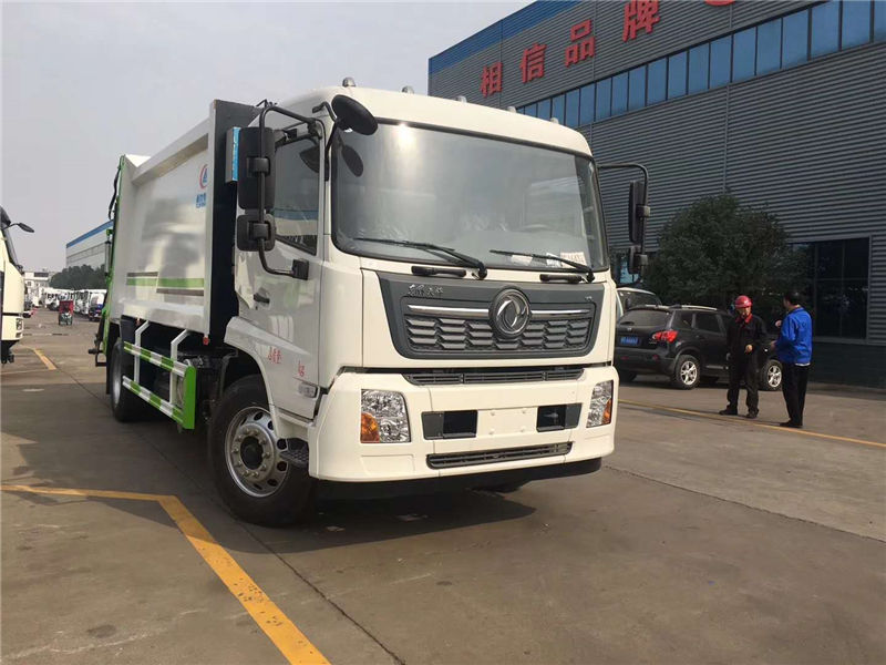 國六東風(fēng)天錦壓縮式垃圾車