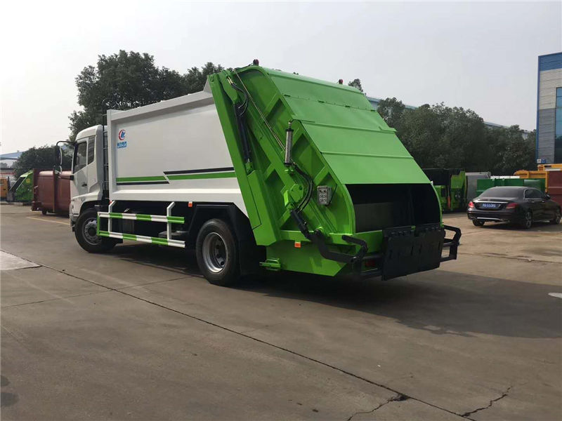 國六東風(fēng)天錦壓縮式垃圾車
