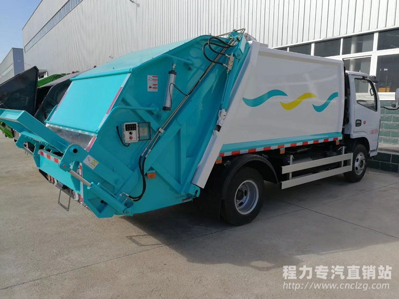 國六東風多利卡壓縮式垃圾車