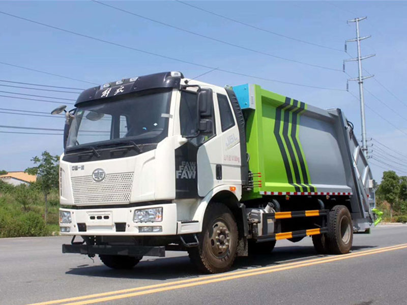解放J6 國六14方壓縮垃圾車