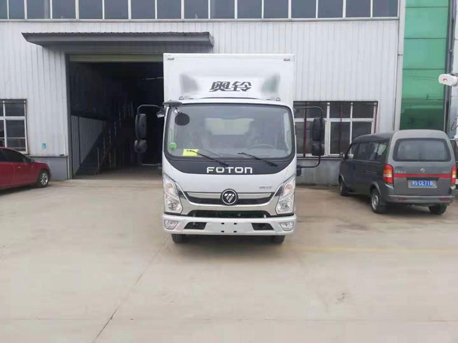 福田奧鈴4.2米冷藏車(chē)國(guó)六藍(lán)牌冷藏車(chē)