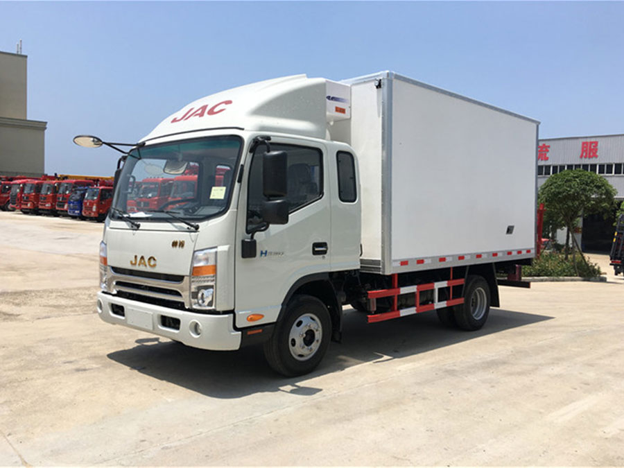 江淮帥鈴排半冷藏車3.7米冷藏車