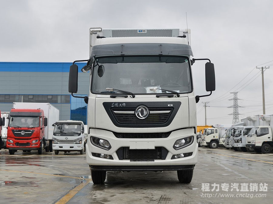 新款KR東風天錦6.8米高頂冷藏車