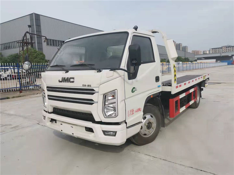 國六江鈴順達藍牌一拖二道路清障車