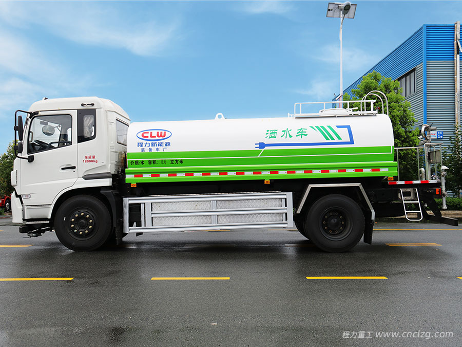 東風(fēng)天錦純電動(dòng)新能源11方灑水車
