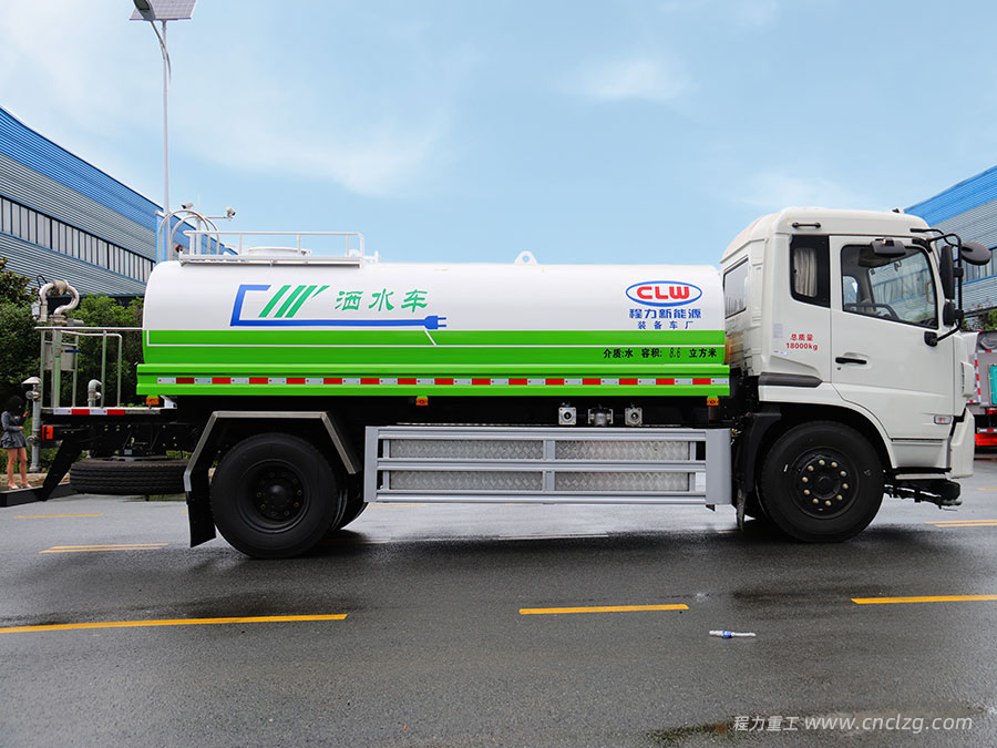 東風(fēng)天錦純電動(dòng)新能源11方灑水車