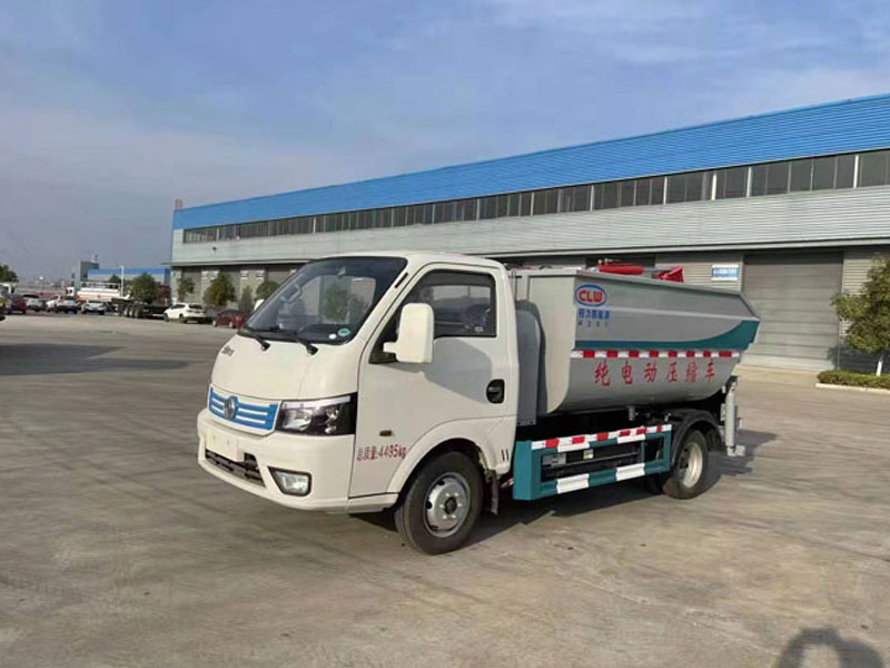 東風(fēng)華神純電動(dòng)新能源3.5方自卸垃圾車