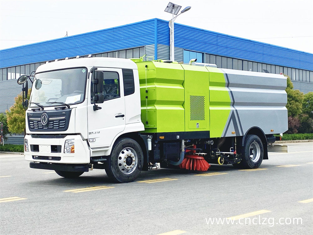 國六東風天錦16方洗掃車