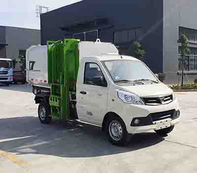 國六福田掛桶式垃圾車