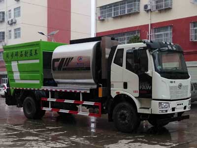 國六解放同步碎石封層車