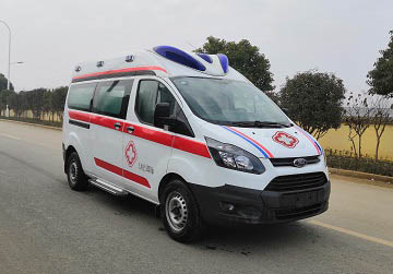 國六新全順V362汽油監護型救護車