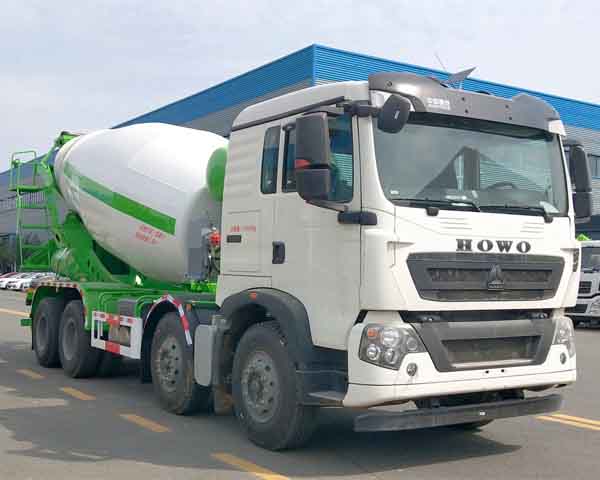 重汽豪沃前四后八混凝土攪拌運輸車