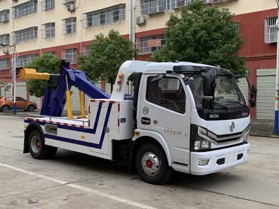 國六東風多利卡拖吊聯體清障車