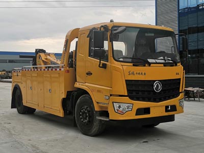 國六東風專底拖吊聯體清障車