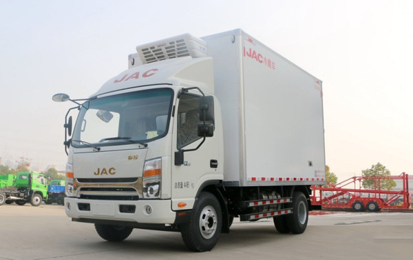 江淮帥鈴4米2藍牌冷藏車